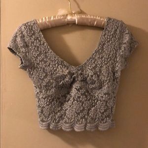 Abercrombie & Fitch crop tee